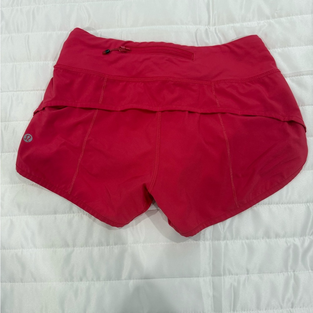 lululemon athletica Women’s Pink Athletic Shorts